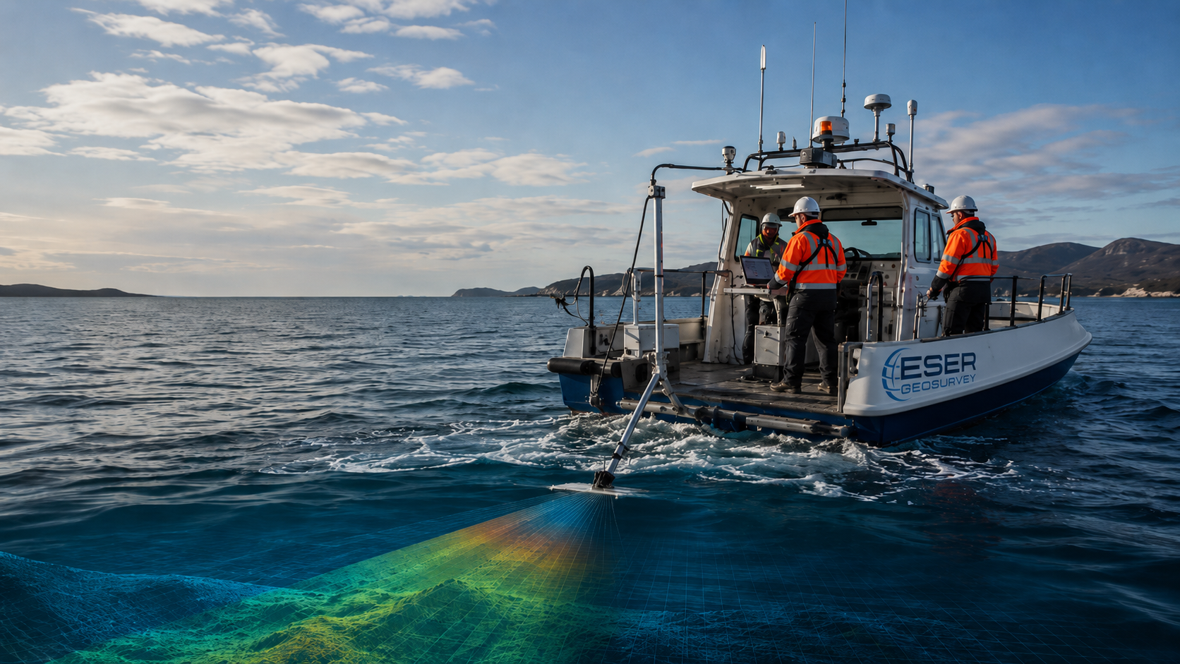 Marine survey vessel