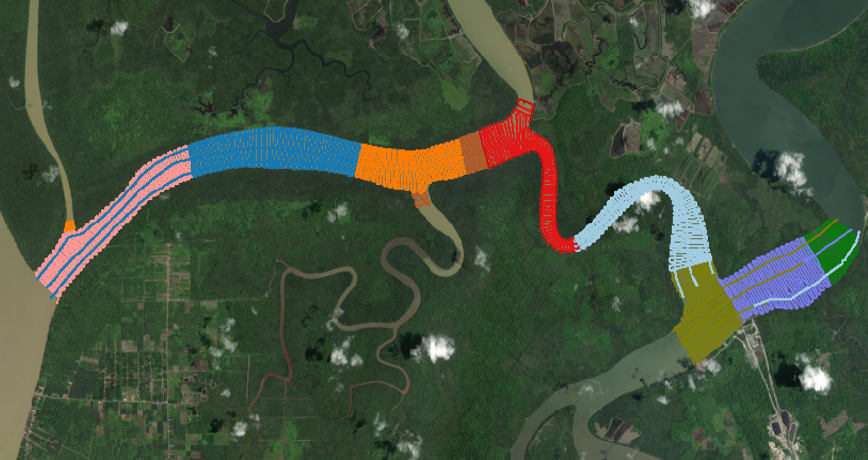 Survei Hidro-Oseanografi Sungai Siduhung–Sungai Kiyani, Berau, Kalimantan Timur