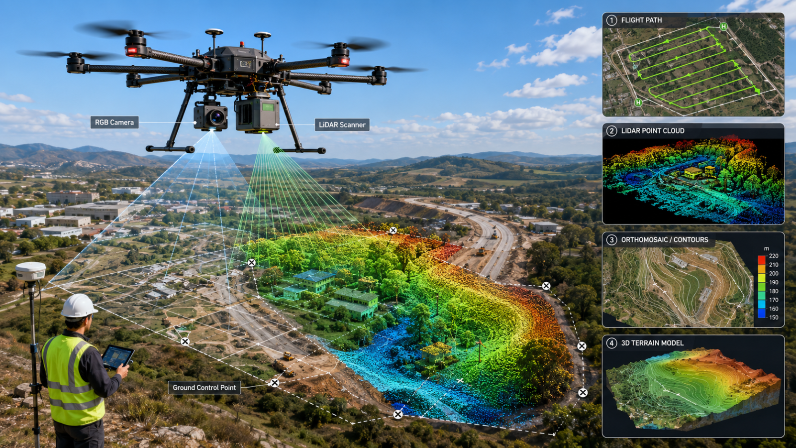 Aerial Photogrammetry / LiDAR Survey